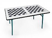 שולחן משחק כפול שחמט